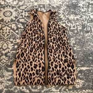 Chico’s Leopard print vest